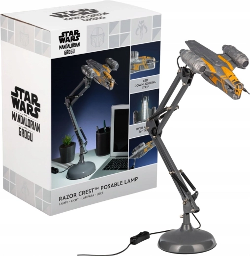 Adjustable Mandalorian Star Wars Desk Lamp