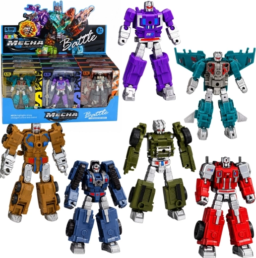 2in1 robotas, transformuojamas į transporto priemonę (mix) – 1 vnt.