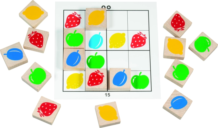 Loginis 4×4 tinklas be pasikartojimų