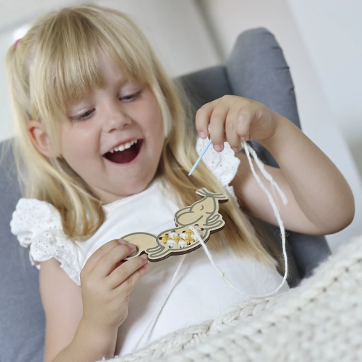 Crafting that develops fine motor skills