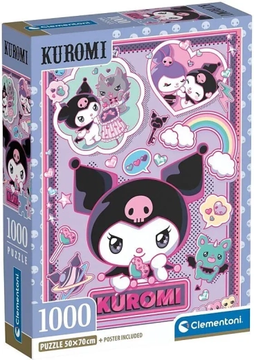 Dėlionė CLEMENTONI Kuromi 1000 detalių