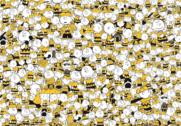 Clementoni dėlionė Impossible Peanuts 500 dalių