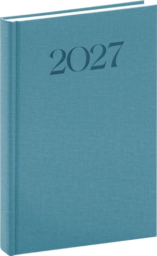 Notique Biella daily diary 2027 blue 15 × 21 cm