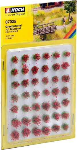 NOCH flowering grass tufts mini set 42 pcs