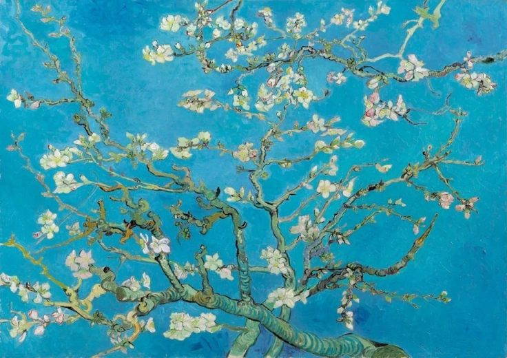 Puzzle Almond Blossom 1000 pieces BLUEBIRD