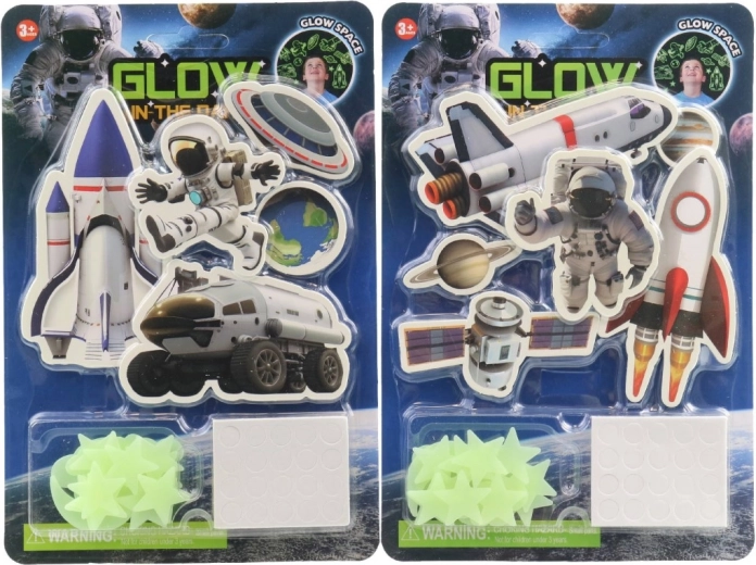 Glowing Space Program for Kids