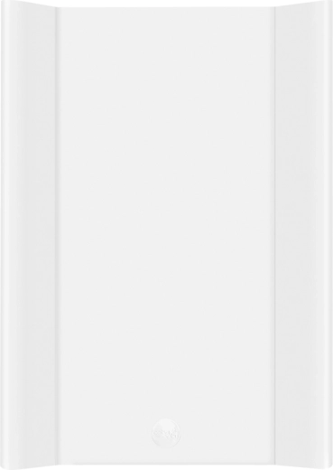 Ceba Baby soft changing mat with raised edges Basic white 50 × 70 cm