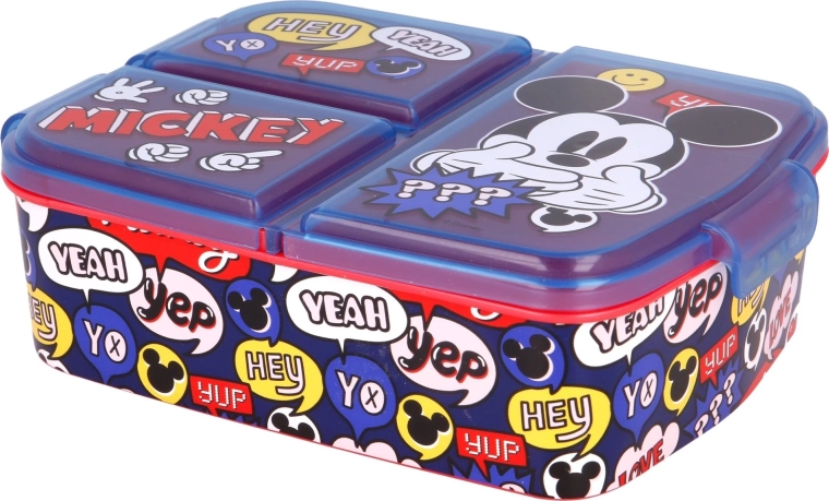 Daugiaskyris užkandžių dėžutė „Mickey Mouse“