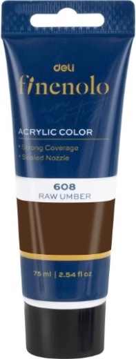 Akriliniai dažai 75 ml rudi