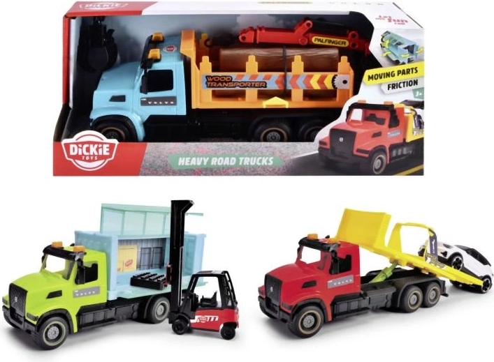 City heavy-duty truck VOLVO 22 cm – mix of 3 models