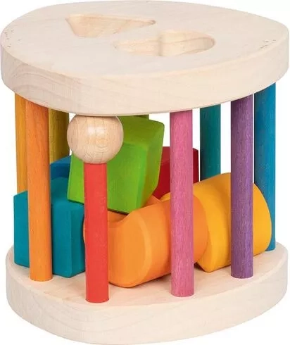 Goki wooden shape sorter