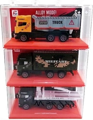 Metalinis mini sunkvežimis 11 cm dėžutėje (14 rūšių mišinys) – 1 vnt.