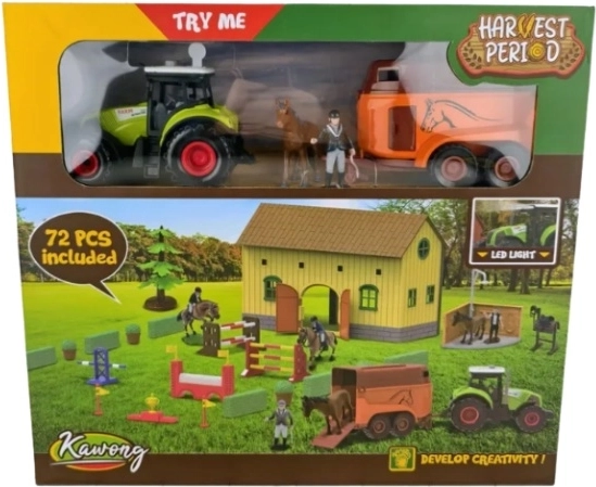 Dromader Farm with Tractor and Light and Sound Effects