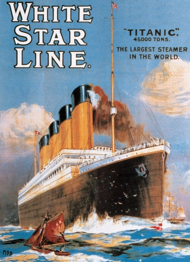 Plakato dėlionė EUROGRAPHICS: TITANIC, 1000 dalių