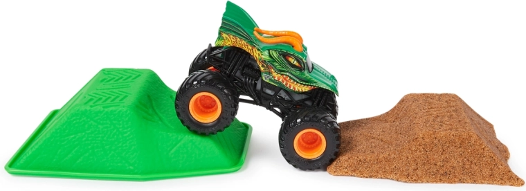 Die-cast DRAGON 1:64 monster truck with BKT tires