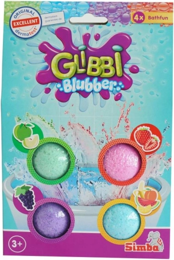 Glibbi Blubber šnypščiančios vonios bombos