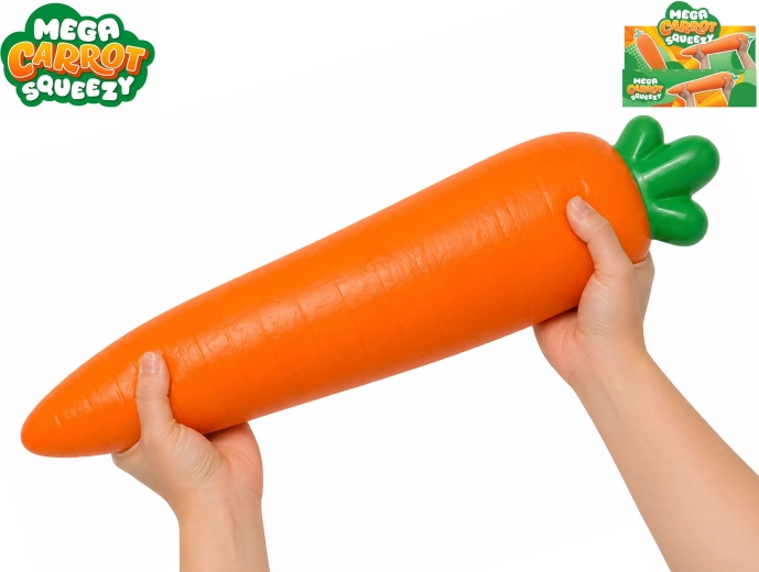 Mega squeeze stretchy jumbo carrot - 1 piece