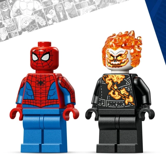 Dvi ikoniškos minifigūrėlės