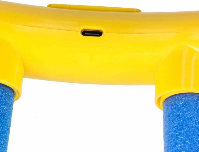 USB charging and comfortable grips