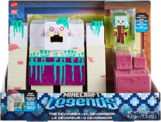 Figūrėlė MINECRAFT LEGENDS Devastator su gleivėmis + Sargybinis
