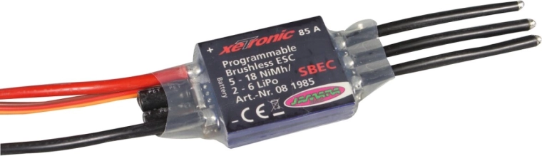 Xetronic 85 A valdiklis su 5 A BEC