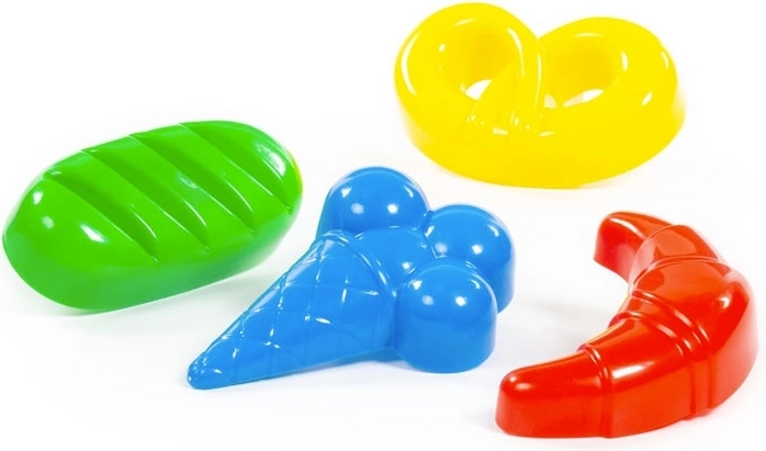 Smėlio formelės „Wader“ maisto produktų formos