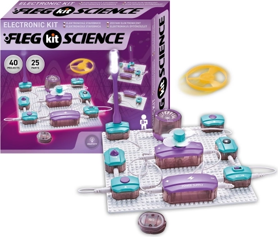 Elektroninis konstruktorius „Fleg Science“