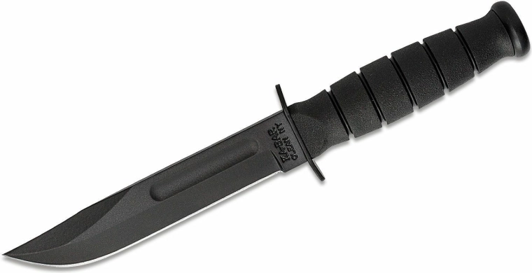 KA-BAR Short Black Tactical Fixed-Blade Knife