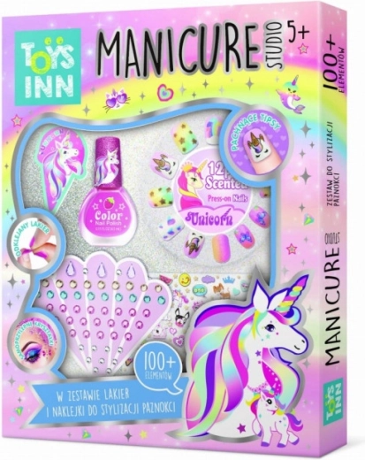 manikiūro studija „Unicorn“ – nagų rinkinys vaikams