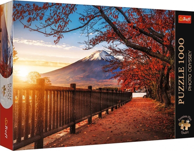 Trefl dėlionė Premium Plus Photo Odyssey: Fudžio kalnas, Japonija – 1000 detalių