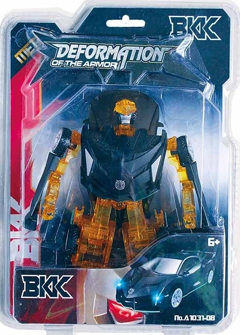 Transformuojamas robotinis automobilis