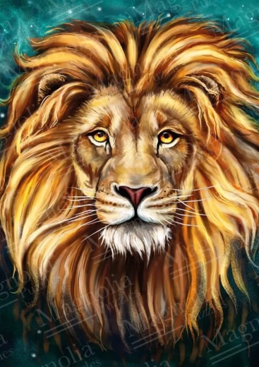 Lion puzzle 1000 pieces MAGNOLIA