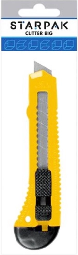 Large office utility knife with carabiner