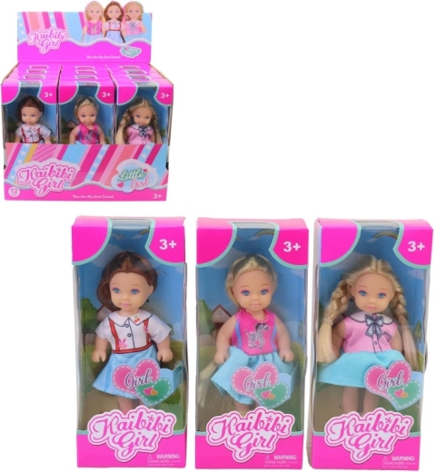 Lėlytė 12 cm vaikams nuo 3 metų