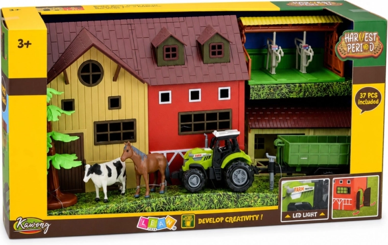 Tractor with drive, LED and sound