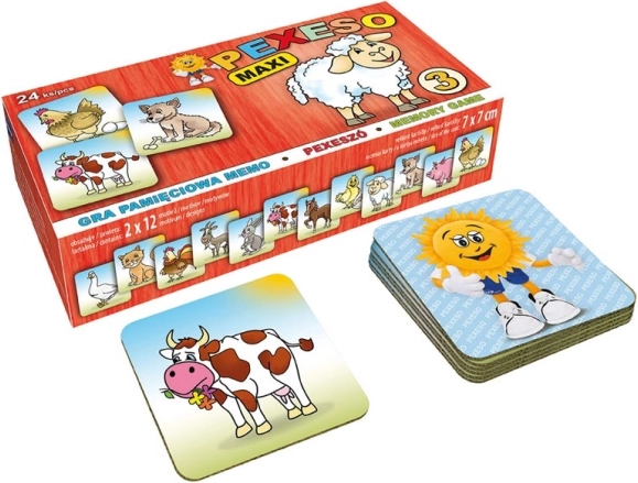 Pexeso mfp lux – farmyard animals