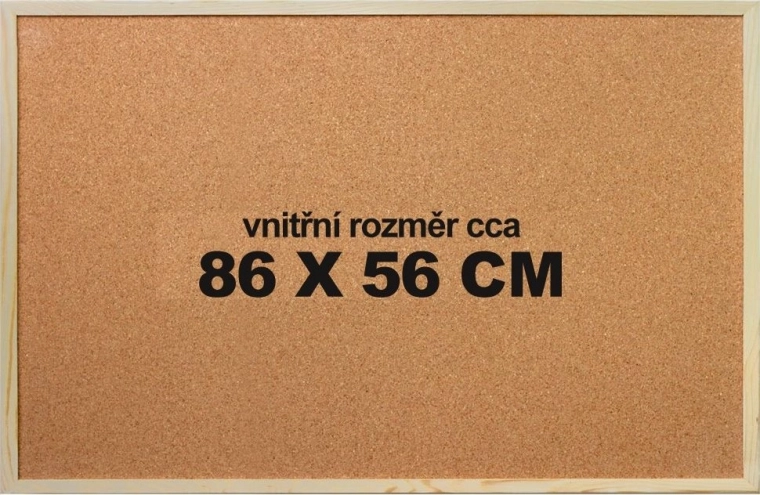 Kamštinė dėlionės lentelė Victoria 86 × 56 cm