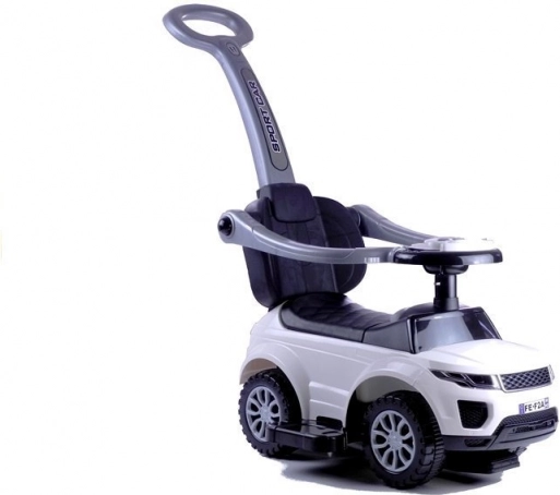 Vaikiška stumiamoji mašinėlė (balansinis paspirtukas) Sport Car, balta