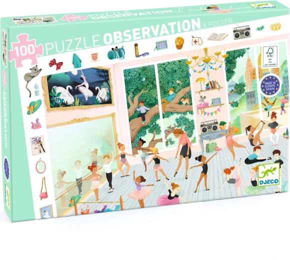 Quality packaging with poster