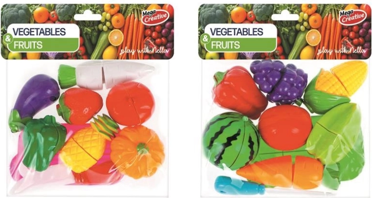 Plastikinis pjaustymo rinkinys vaikams MEGA CREATIVE