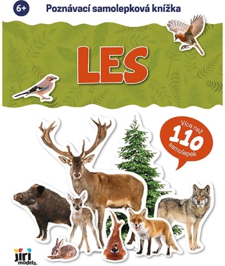 Pažintinė lipdukų knygelė „Miškas“