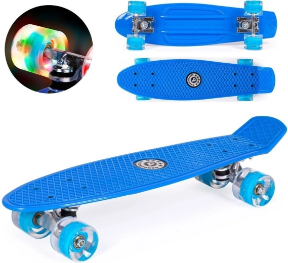 Glowing LED wheels for style and better visibility