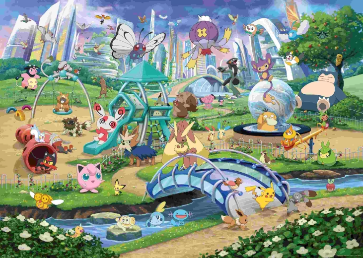 Ravensburger dėlionė „Pokémon Breakout 1“, 1000 detalių