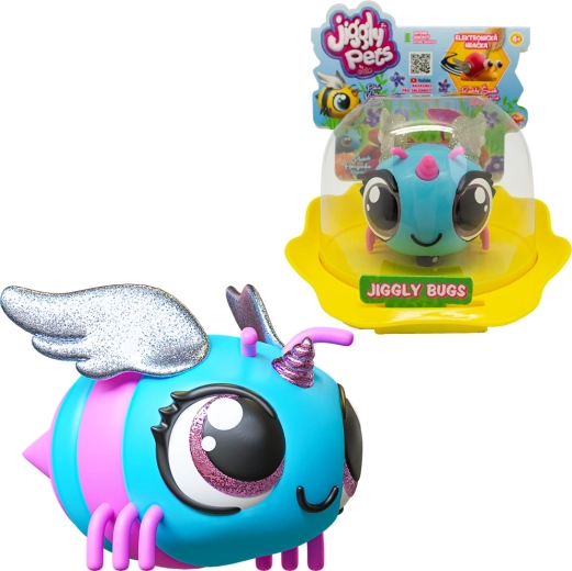 Interaktyvi mėlyna bitutė JIGGLY BUGS EOLO