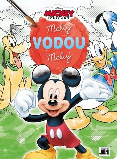Vandens spalvinimo knygelė „Mickey“