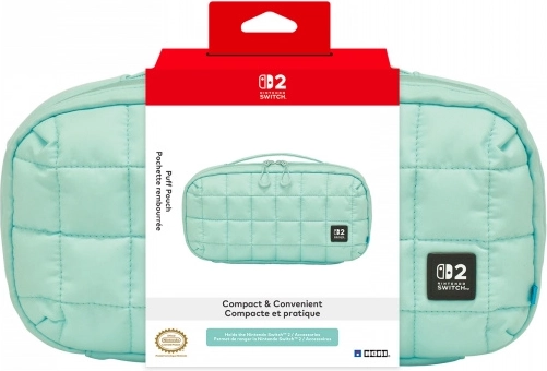 Soft Case HORI Puff Pouch Cozy Green for Nintendo Switch 2