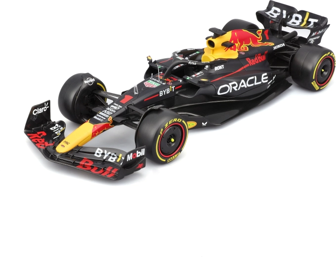 Metalinis modelis 1:24 Red Bull Racing RB19 2023 su vairuotoju