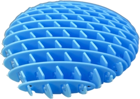 Antistresinis fidget žaislas, mėlynas, 10 cm