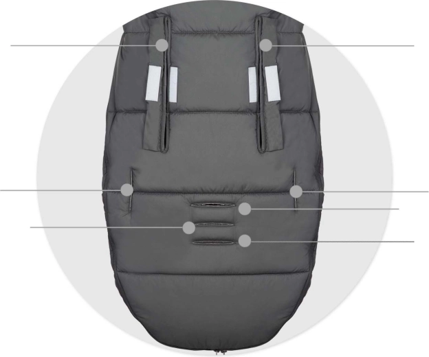 Universal stroller attachment