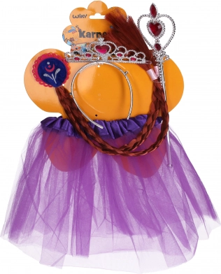 Karnavalinis rinkinys „Princesė“ violetinis